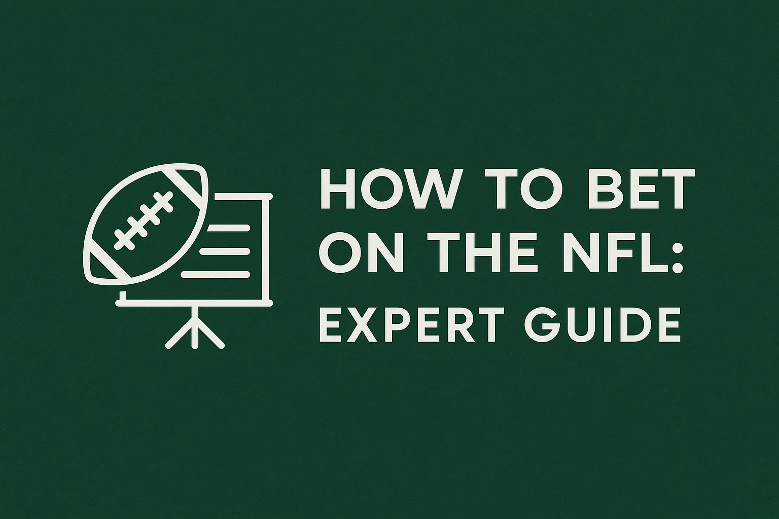 How to Bet on the NFL: Expert Guide