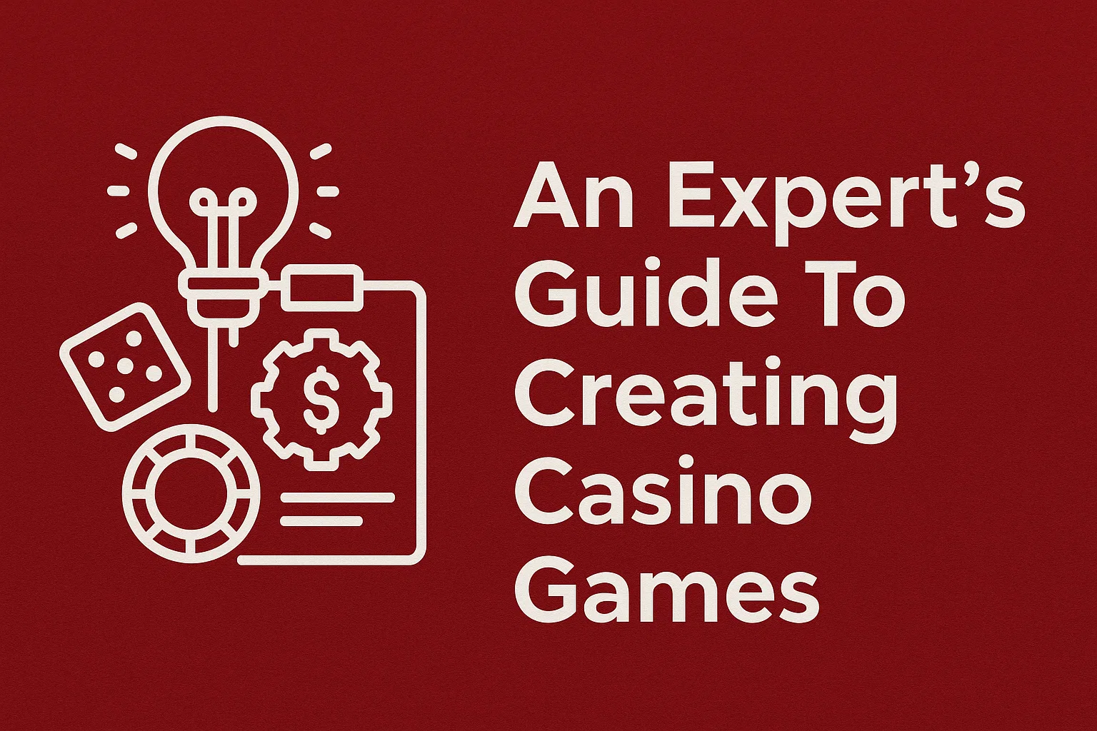 An Expert's Guide To Creating Casino Games